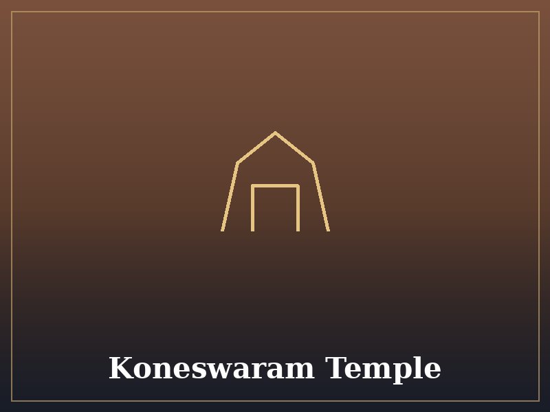 Koneswaram Temple Tour